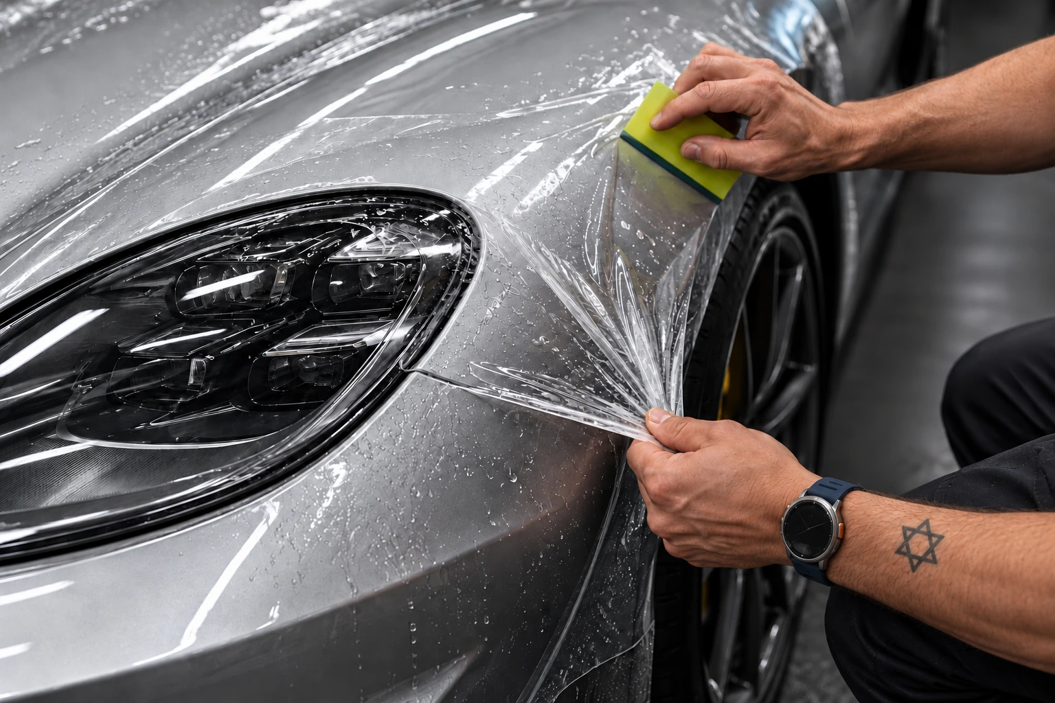 קורס ציפוי הגנה PPF